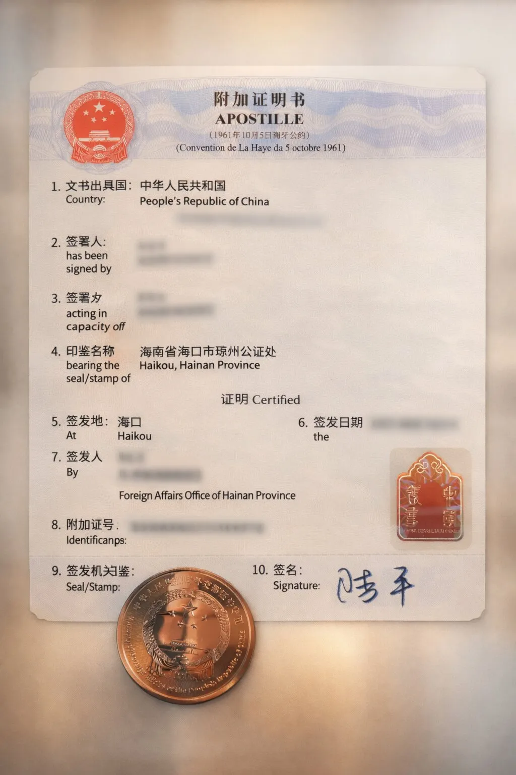 Apostille potvrda